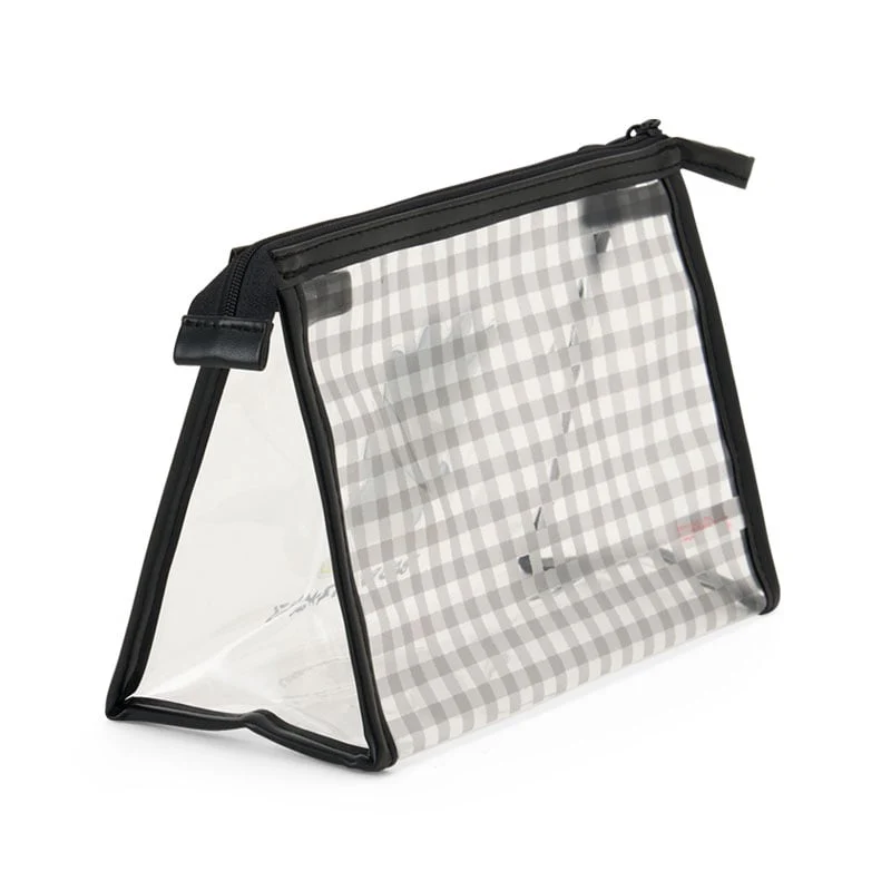 Badtz-maru Clear Gingham Zipper Pouch - Image 2