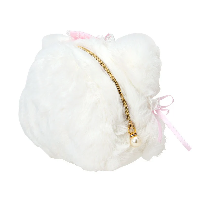 Charmmy Kitty Plush Zipper Pouch (Lace and Frills Series) - Image 3