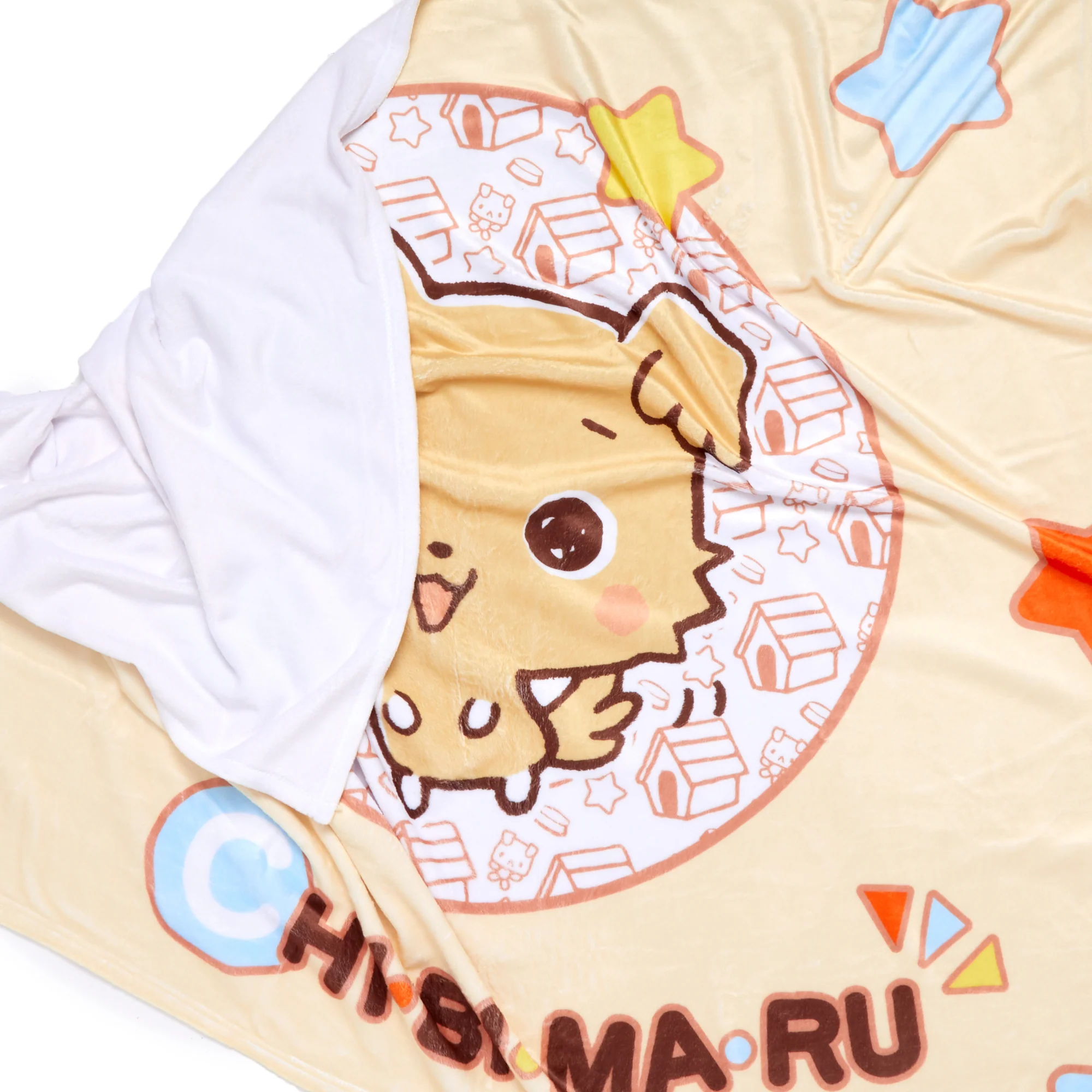 Chibimaru Cheerful Pup Throw Blanket - Image 3