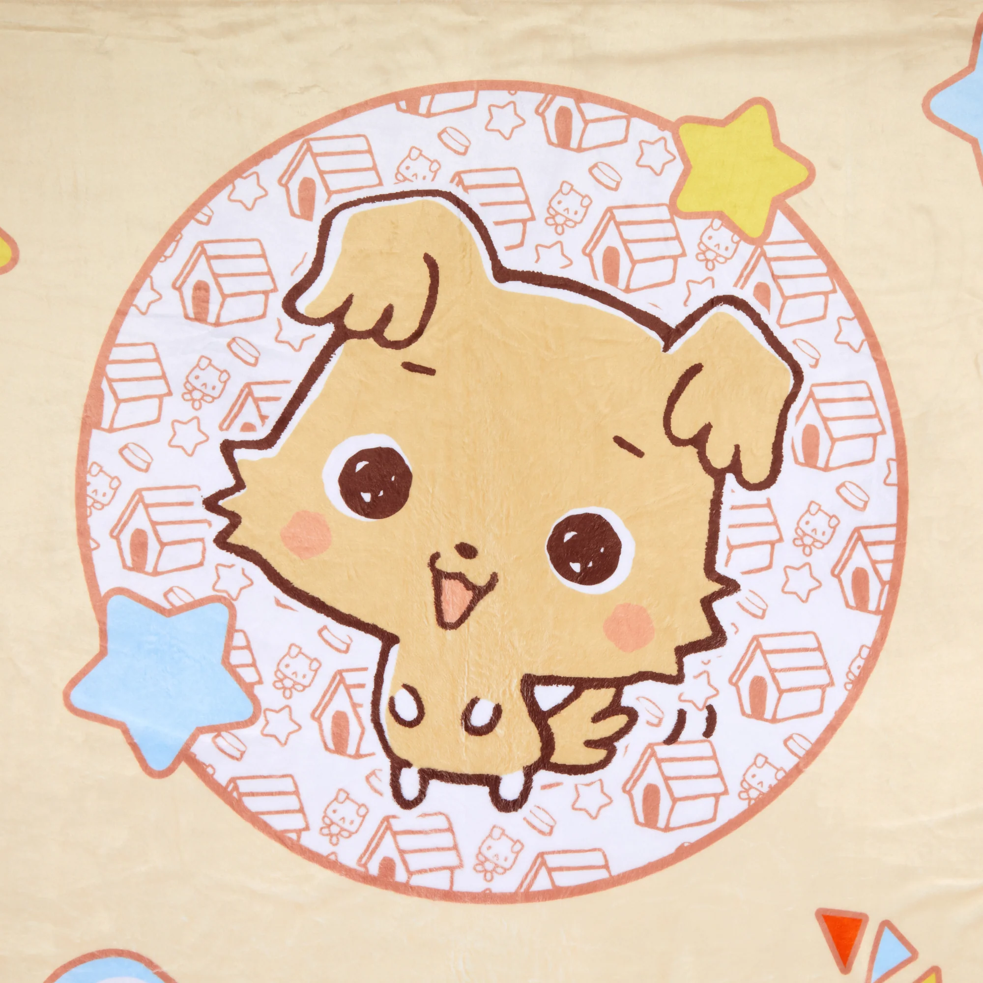 Chibimaru Cheerful Pup Throw Blanket - Image 4