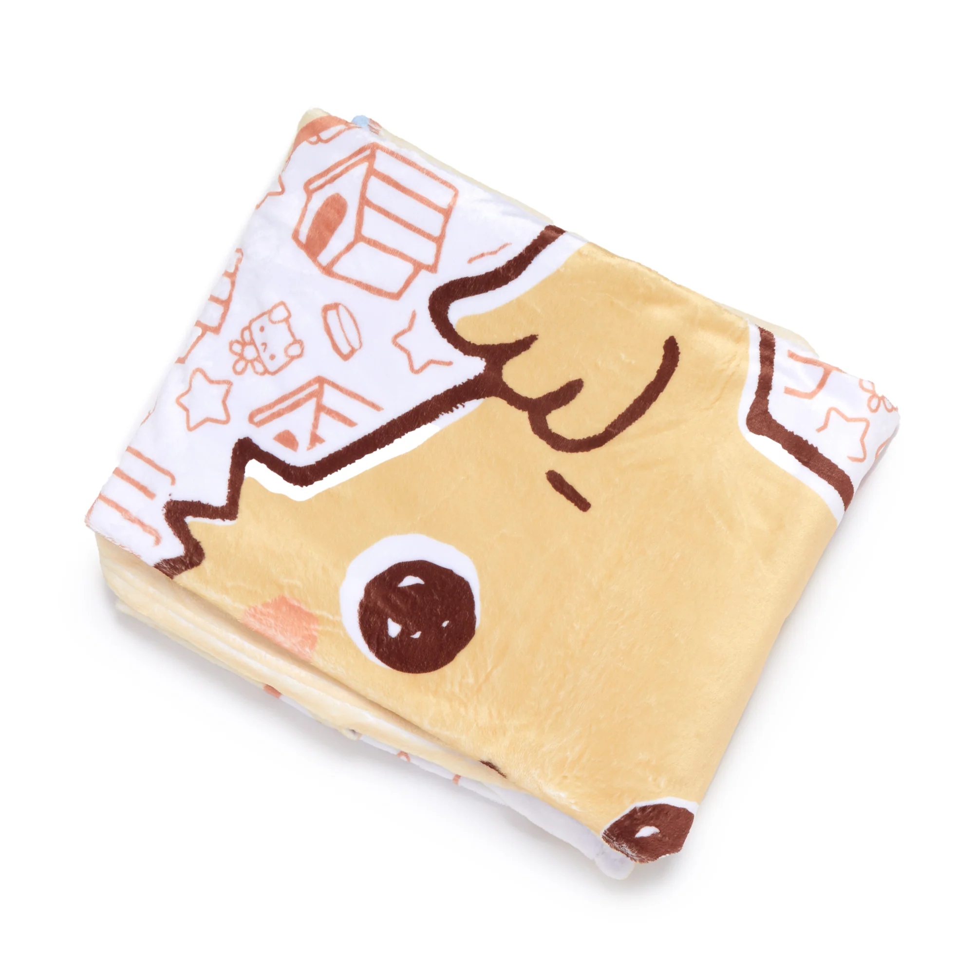 Chibimaru Cheerful Pup Throw Blanket - Image 5