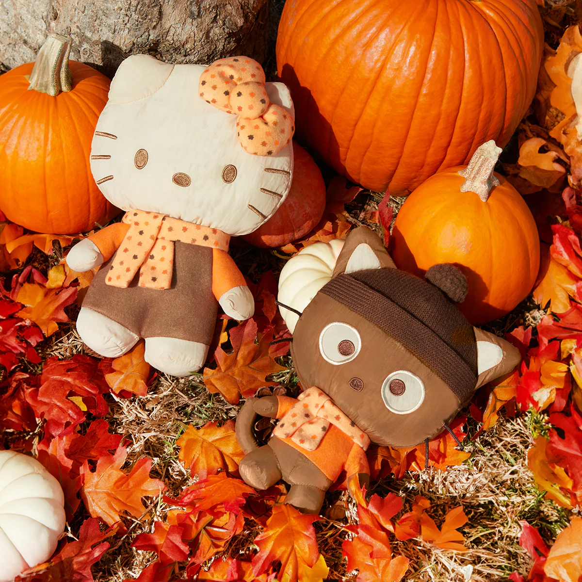 Chococat 10" Seasons of Friendship Plush (Fall) - Image 2