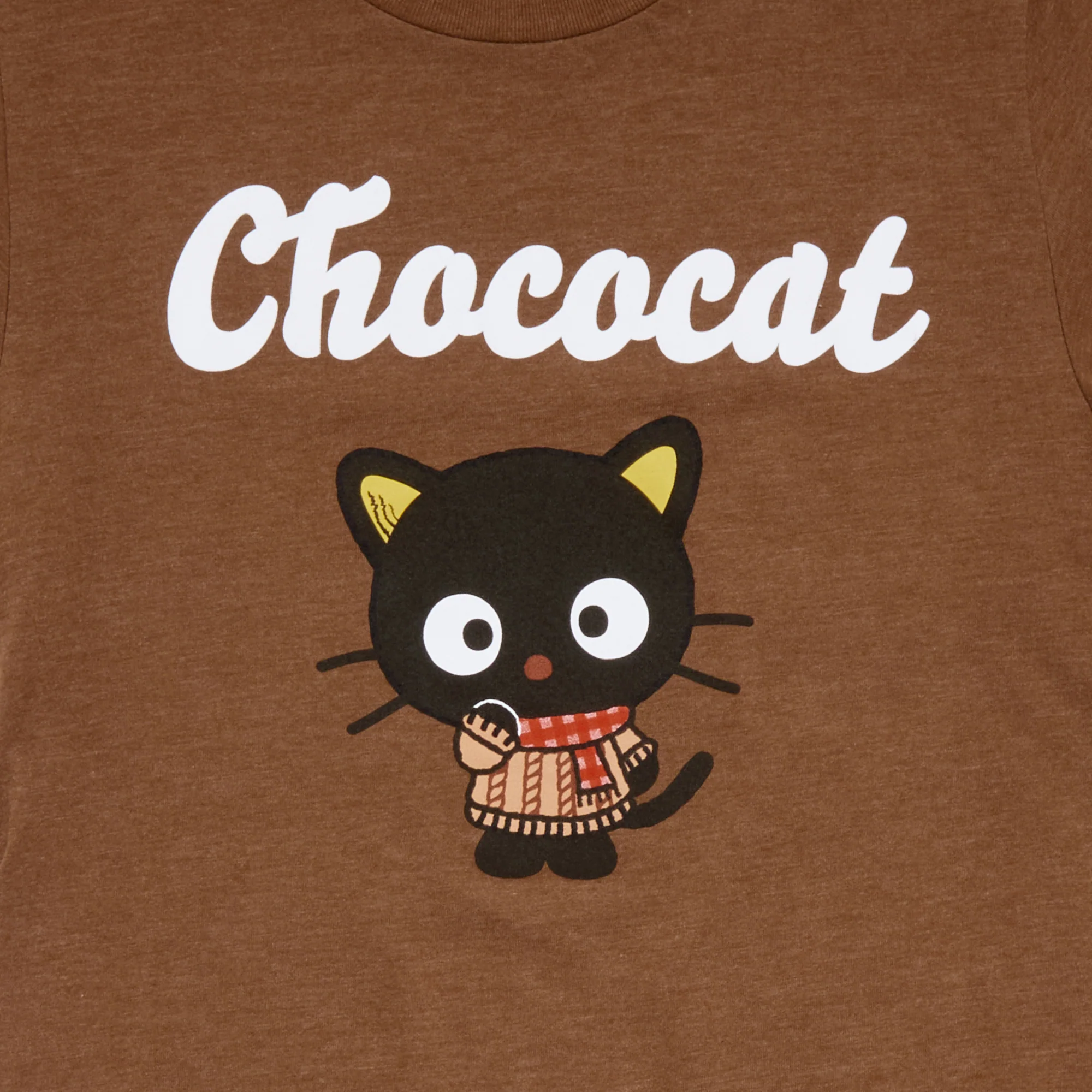 Chococat Big Kids Cozy Tee (Brown) - Image 2