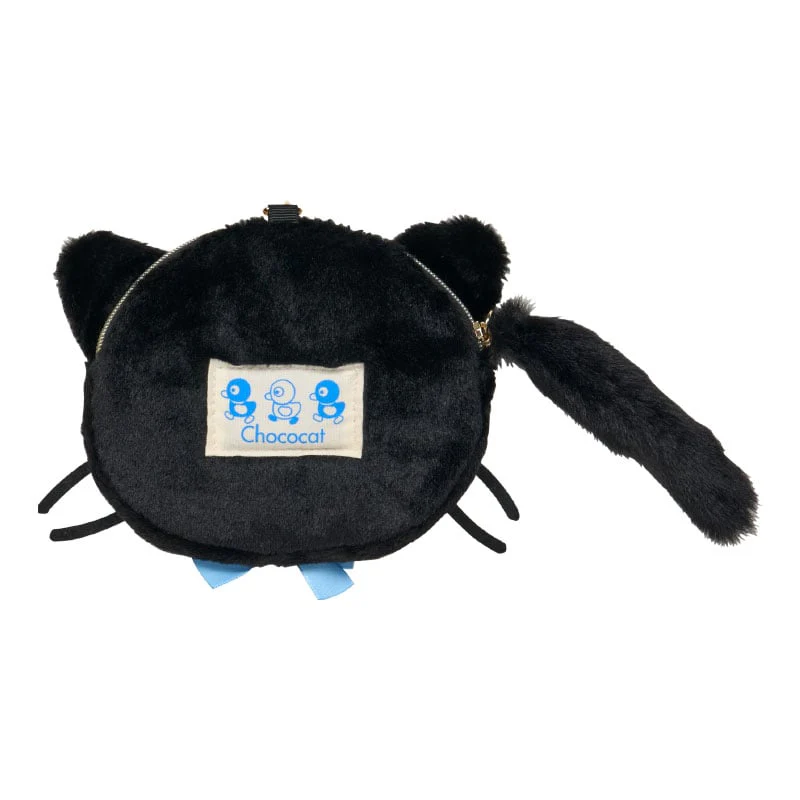 Chococat Plush Mini Face Pouch (Sanrio Cat Club Series) - Image 3