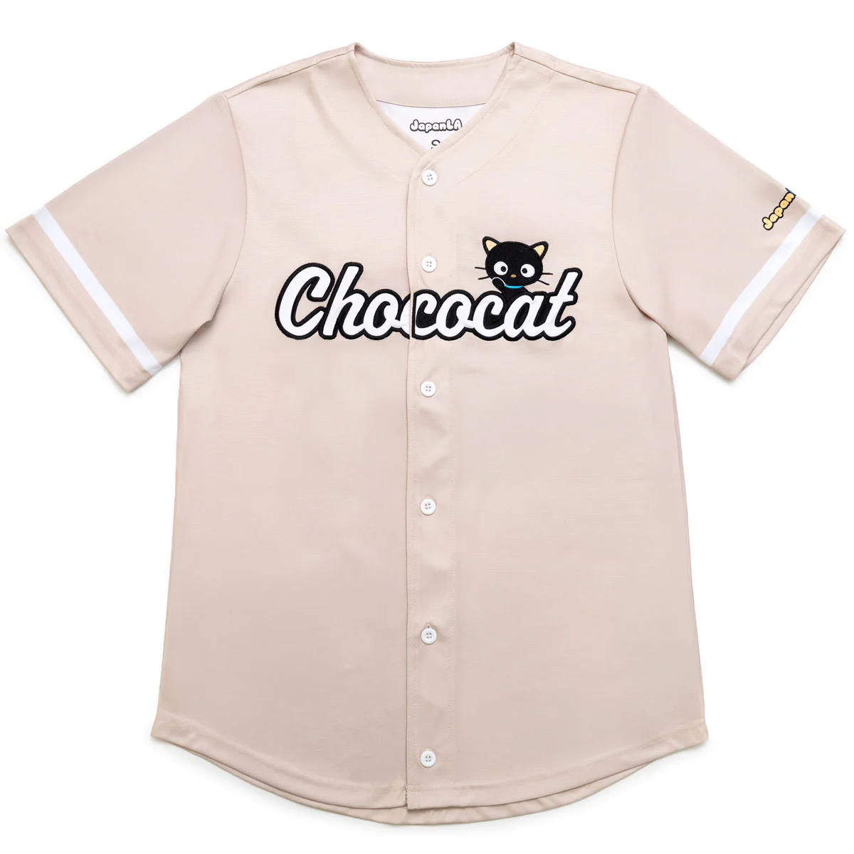 Chococat x JapanLA Baseball Jersey (Beige) - Image 3