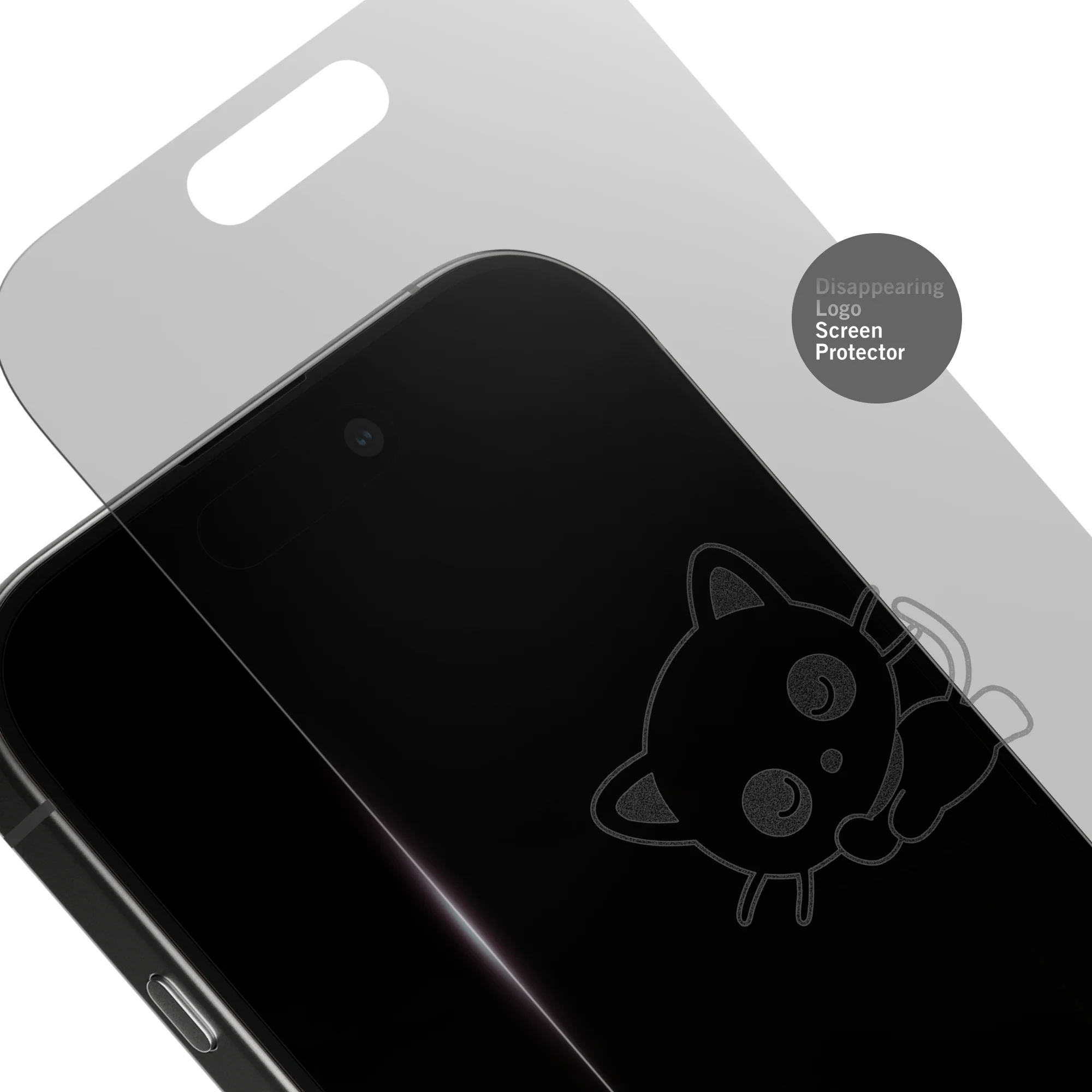 Chococat x Screen Skinz Sleepy iPhone Clear Screen Protector - Image 2