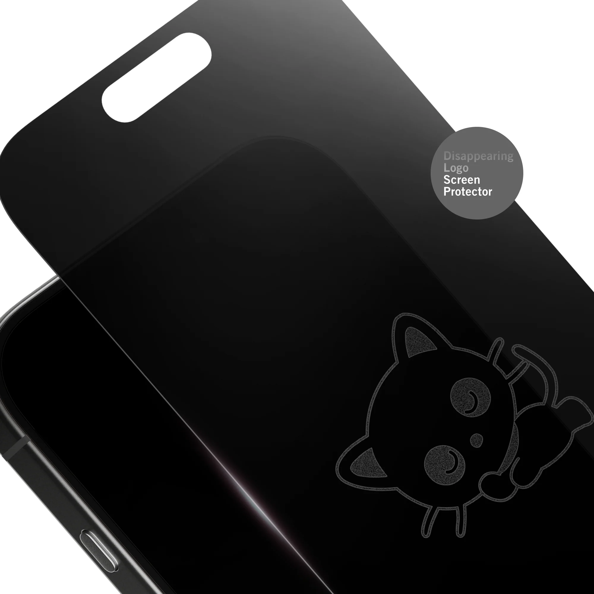 Chococat x Screen Skinz Sleepy iPhone Privacy Screen Protector - Image 2