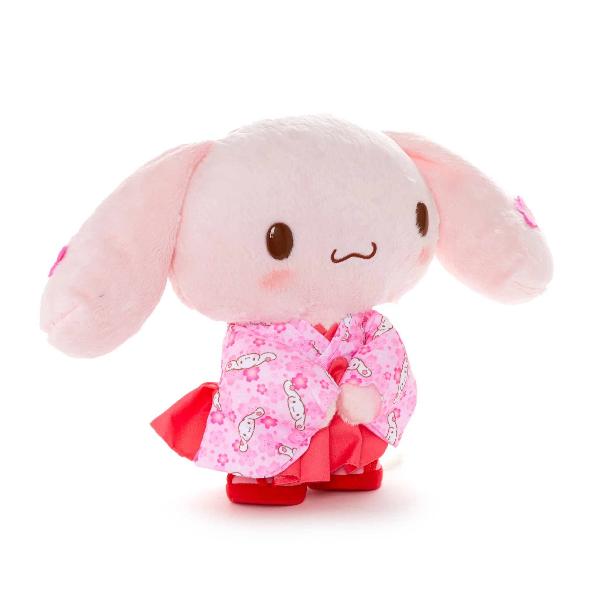 Cinnamoroll 10” Pink Standing Plush (Spring Kimono Series) - Image 3