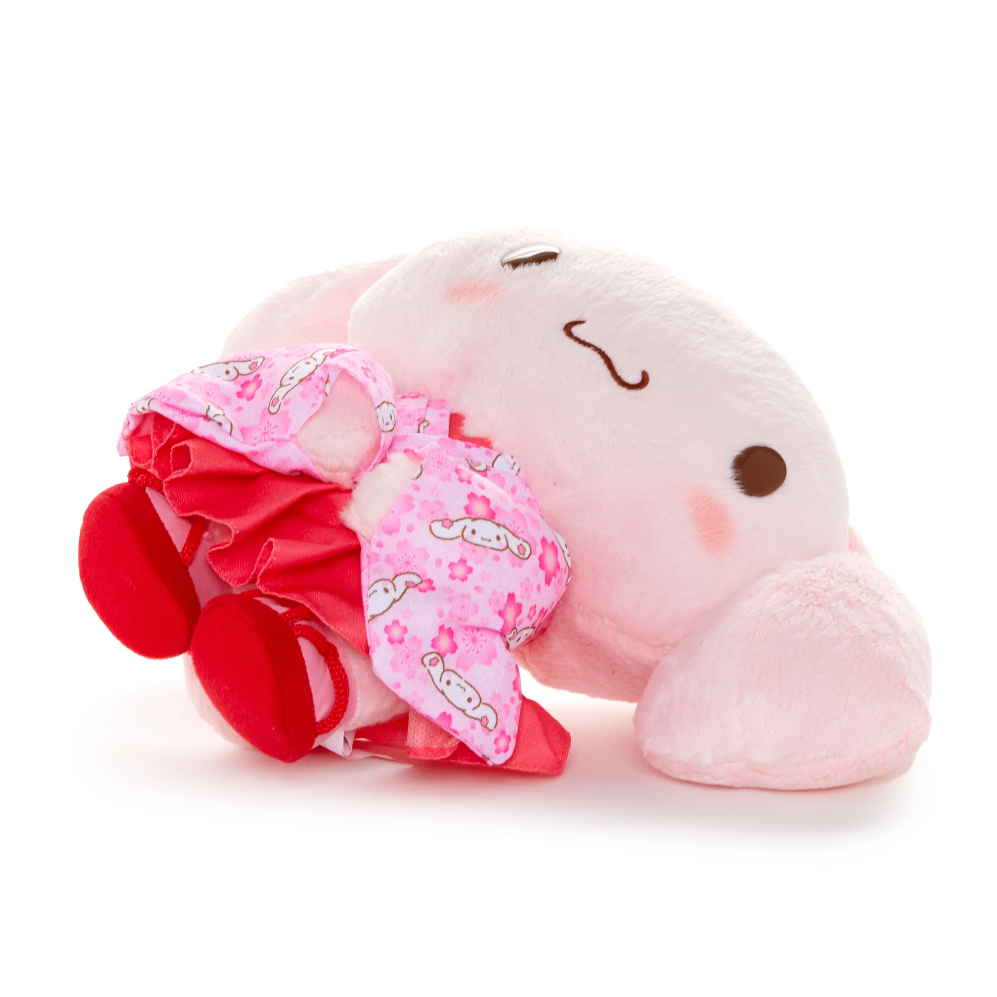Cinnamoroll 10” Pink Standing Plush (Spring Kimono Series) - Image 4