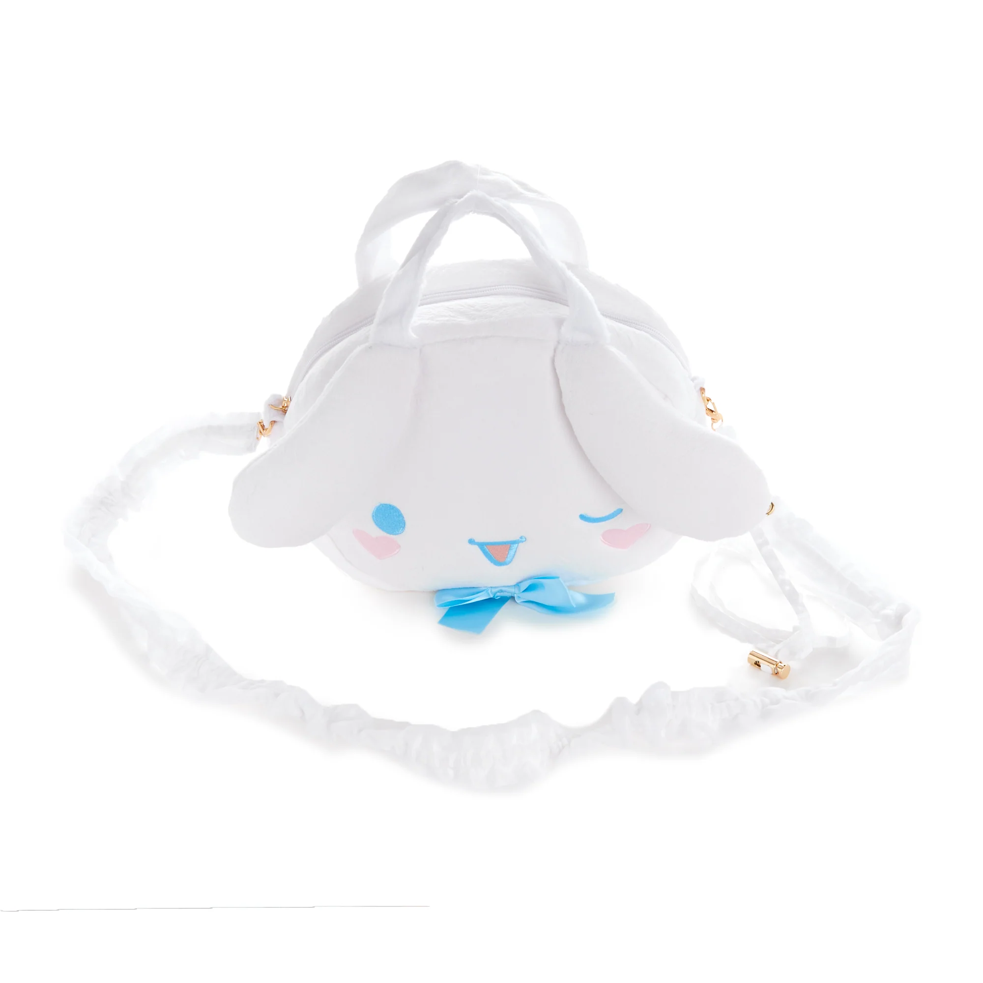 Cinnamoroll 2-Way Plush Crossbody Bag (Wink Series) - Image 2