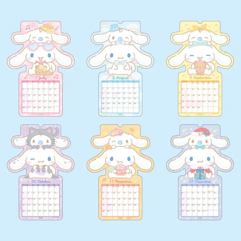 Cinnamoroll 2026 Die-Cut Wall Calendar - Image 8
