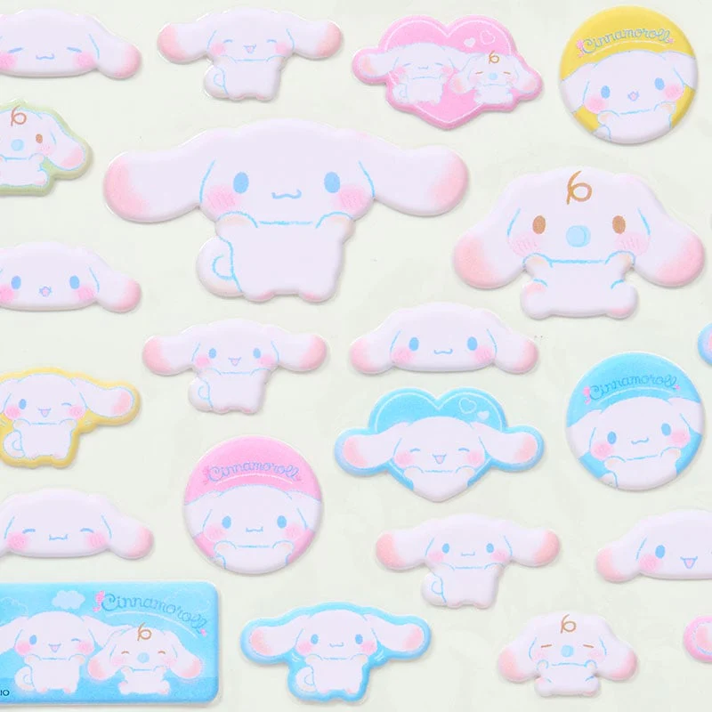 Cinnamoroll 25-pc Sticker Sheet (Rosy Cheeks Series) - Image 2