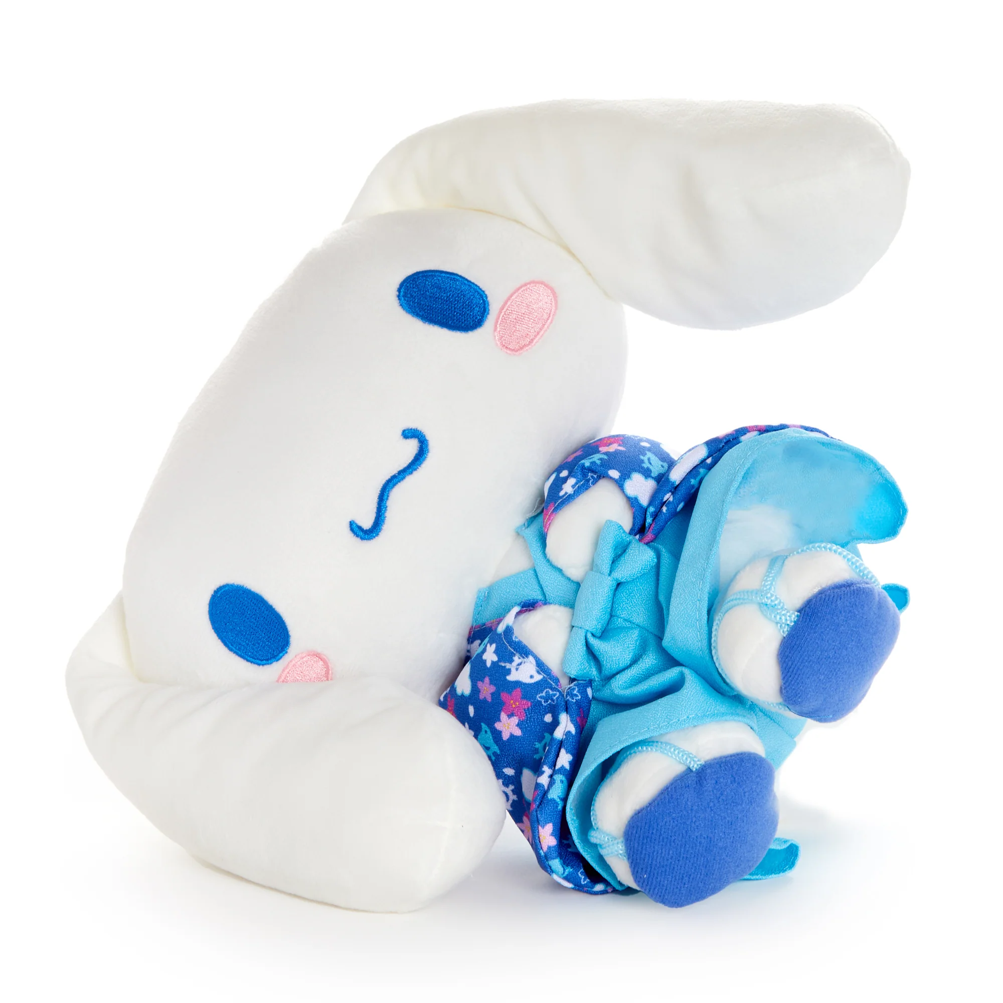 Cinnamoroll 9" Blue Sitting Plush (Spring Kimono Series) - Image 5