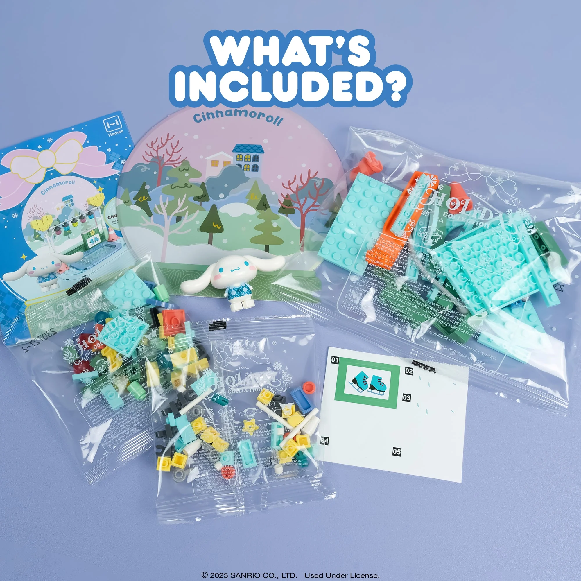 Cinnamoroll Building Blocks Set (Holiday Collection) - Image 4