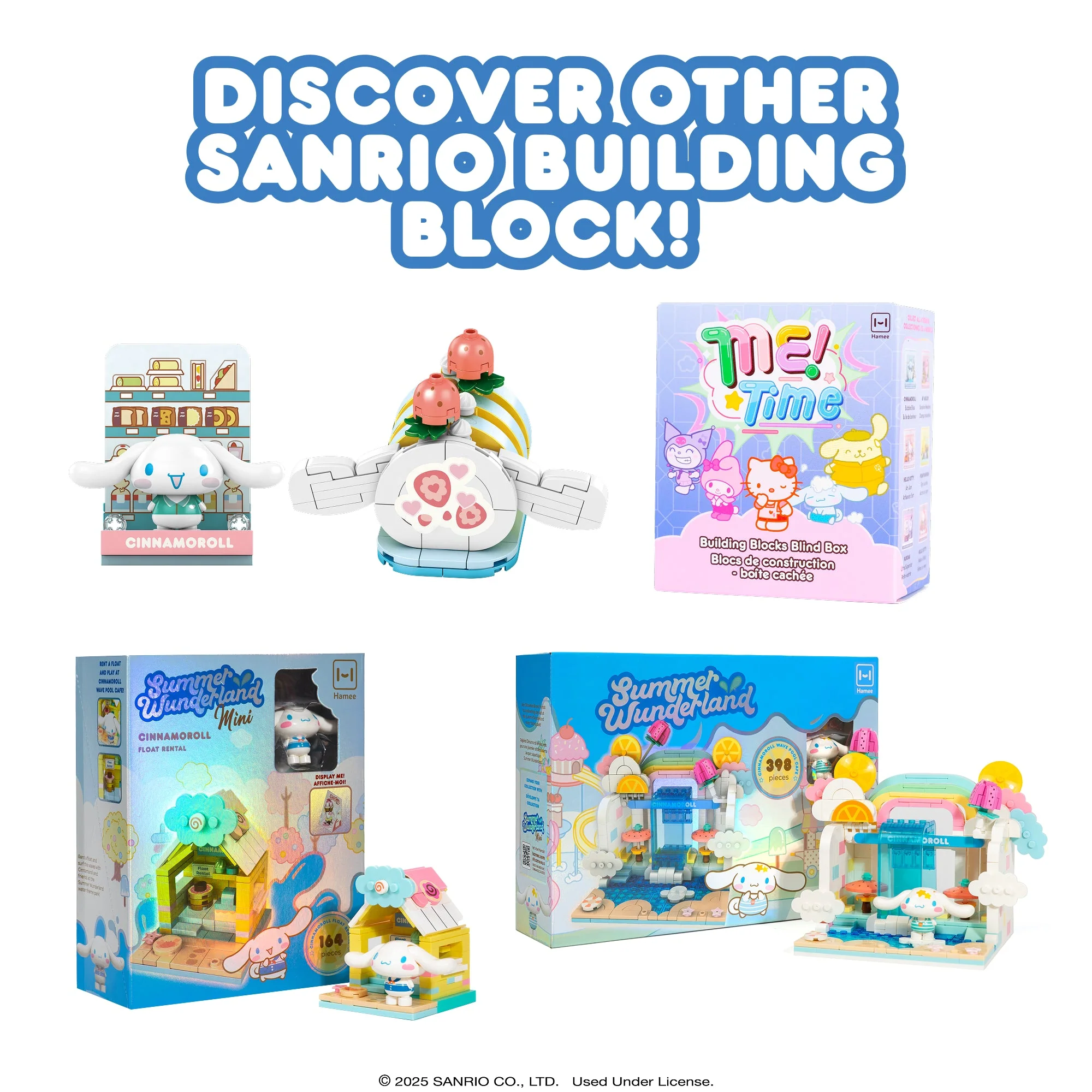 Cinnamoroll Building Blocks Set (Holiday Collection) - Image 7