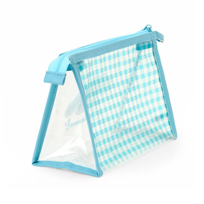 Cinnamoroll Clear Gingham Zipper Pouch - Image 2