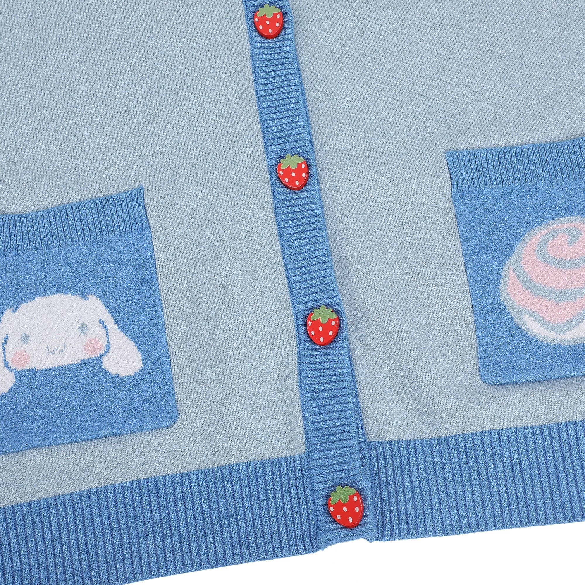 Cinnamoroll Cozy Knit Cardigan (Strawberry Fields) - Image 3