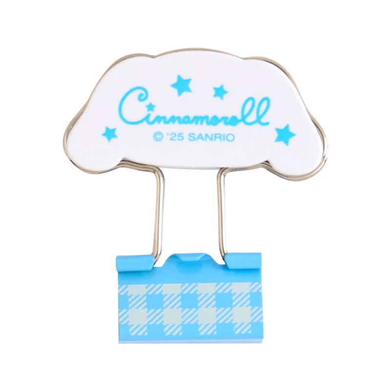 Cinnamoroll Gingham Binder Clips (Set of 3) - Image 3