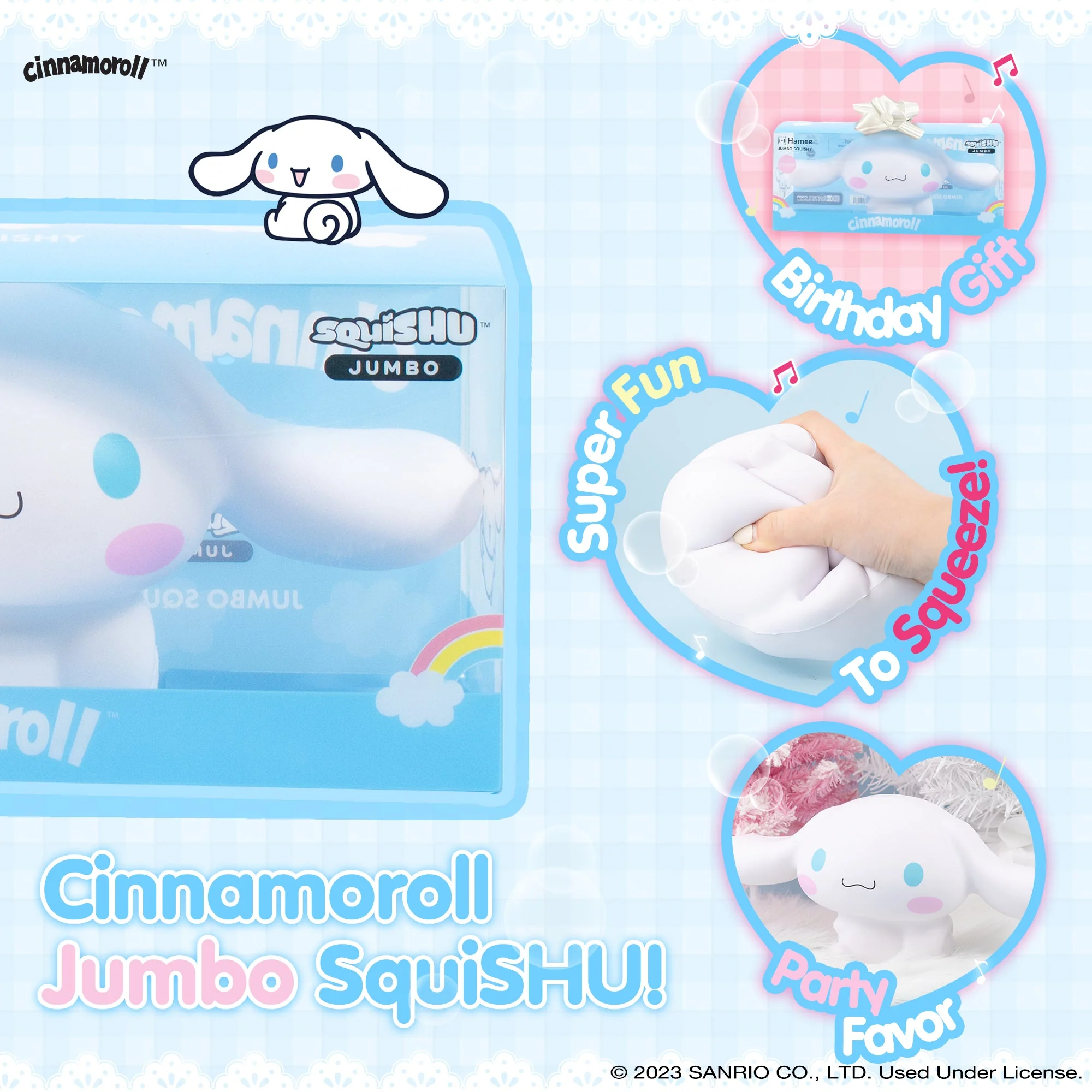 Cinnamoroll Jumbo Squishy Toy - Image 3