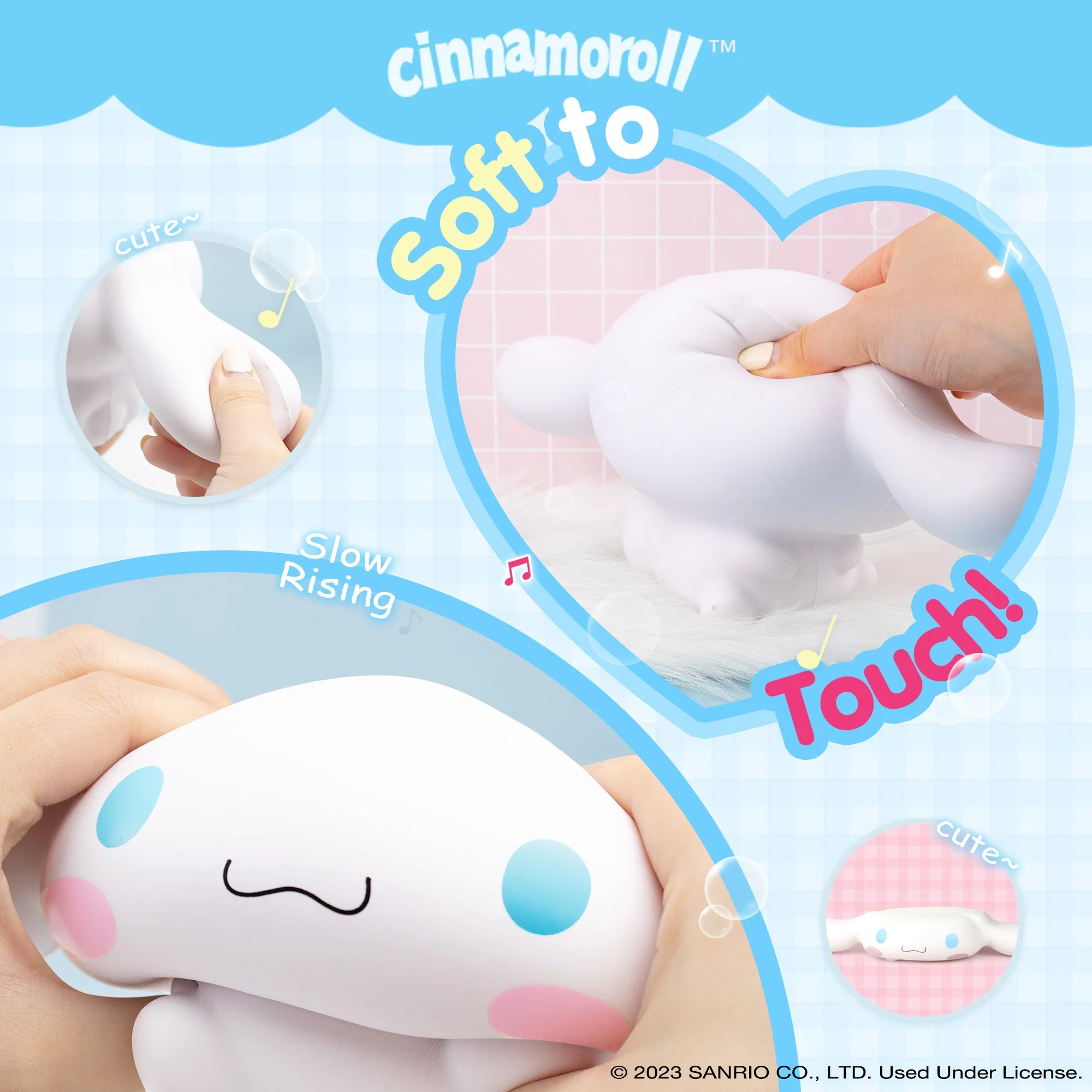 Cinnamoroll Jumbo Squishy Toy - Image 5