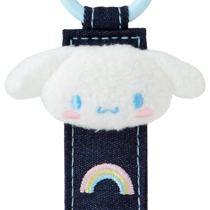 Cinnamoroll Logo Keychain (Denim Patch Series) - Image 3