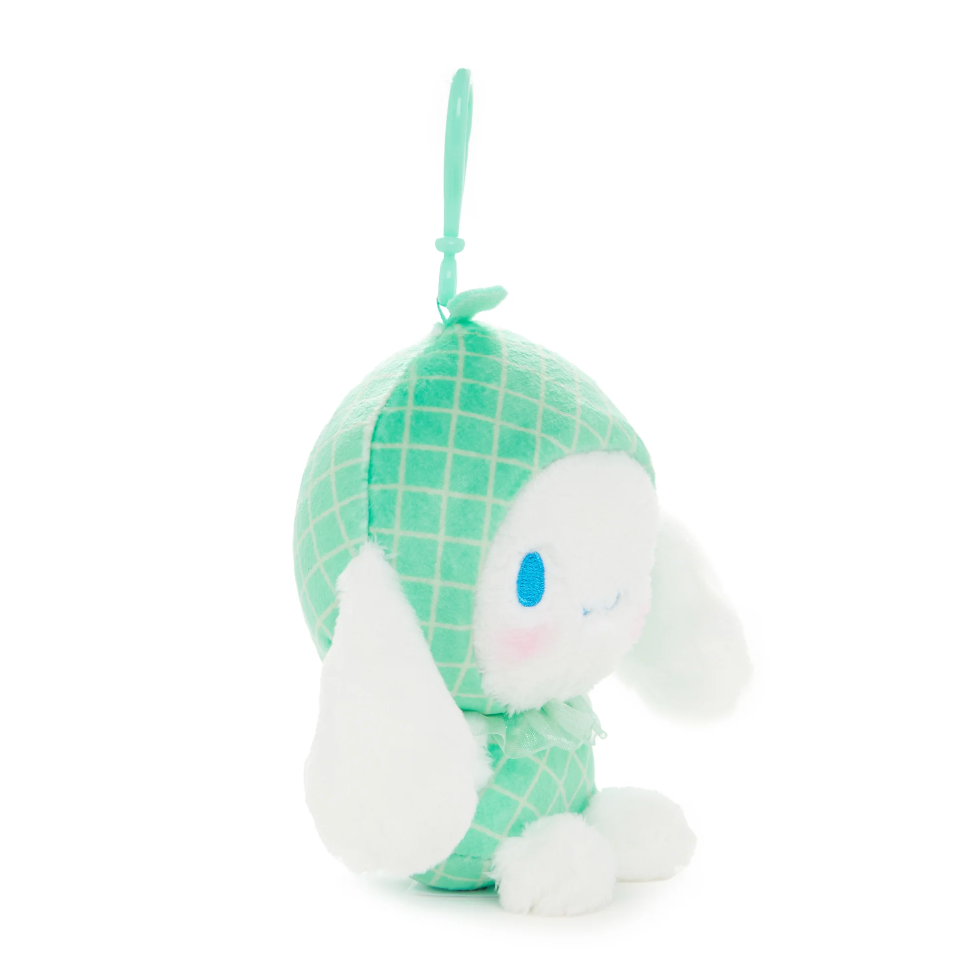 Cinnamoroll Melon Plush Mascot Clip (Fruit & Veggie Series) - Image 3
