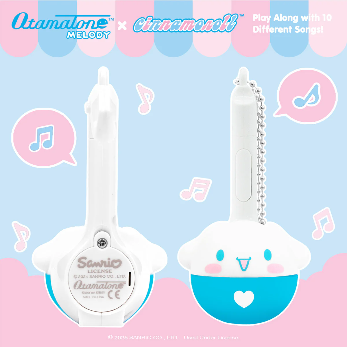 Cinnamoroll Mini Otamatone Melody Charm - Image 3