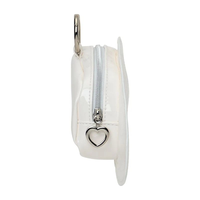 Cinnamoroll Mini Zipper Pouch (Silver Houndstooth Series) - Image 3