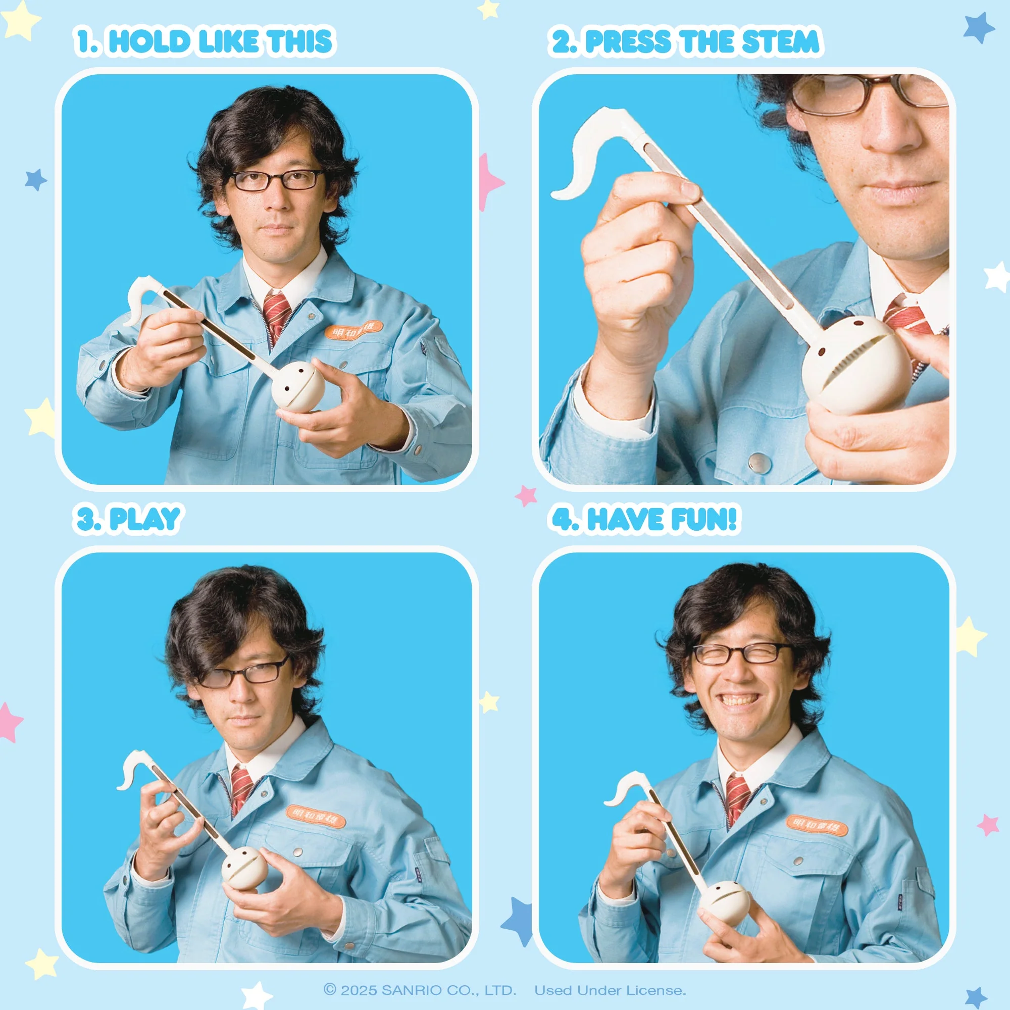 Cinnamoroll Otamatone Musical Toy - Image 3