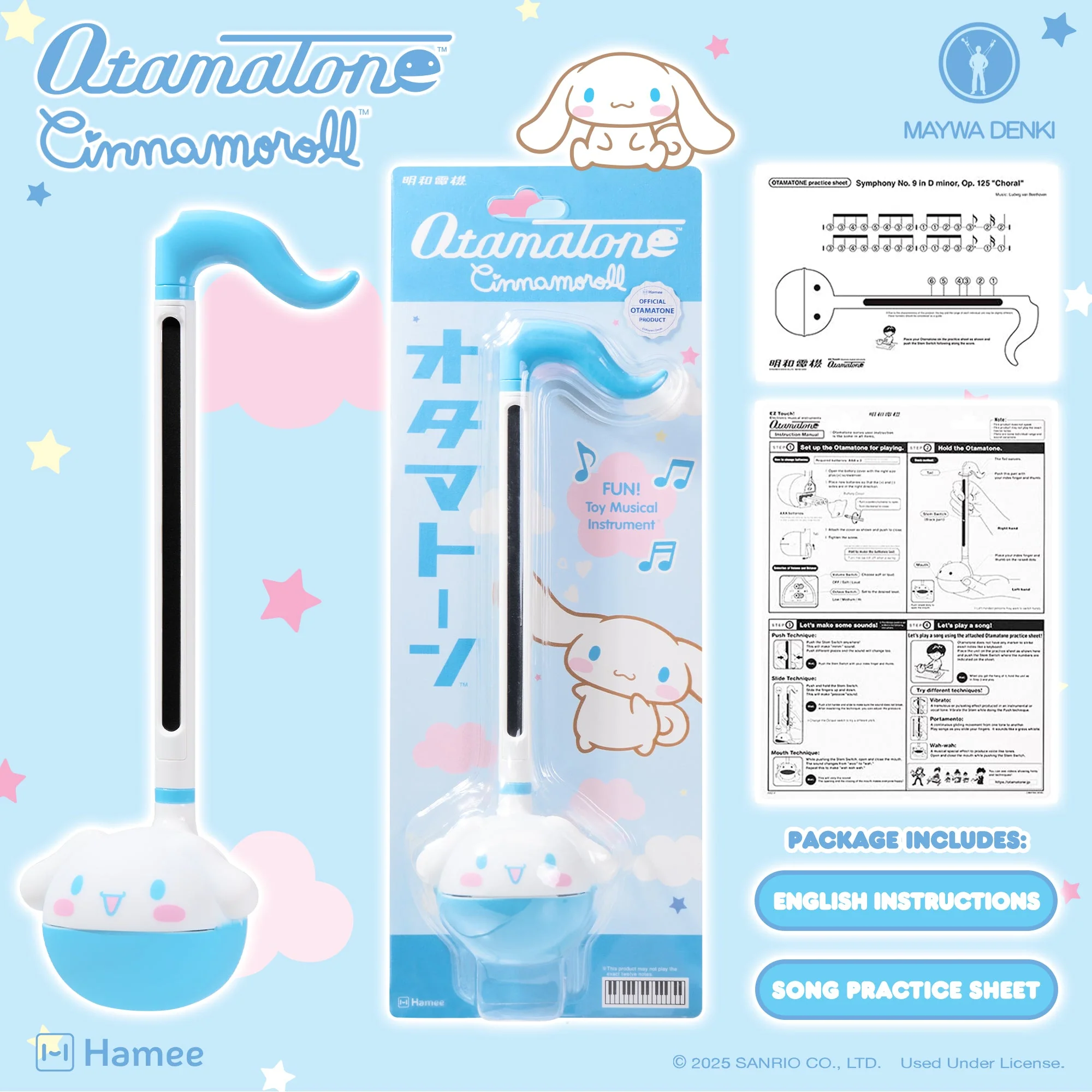 Cinnamoroll Otamatone Musical Toy - Image 5