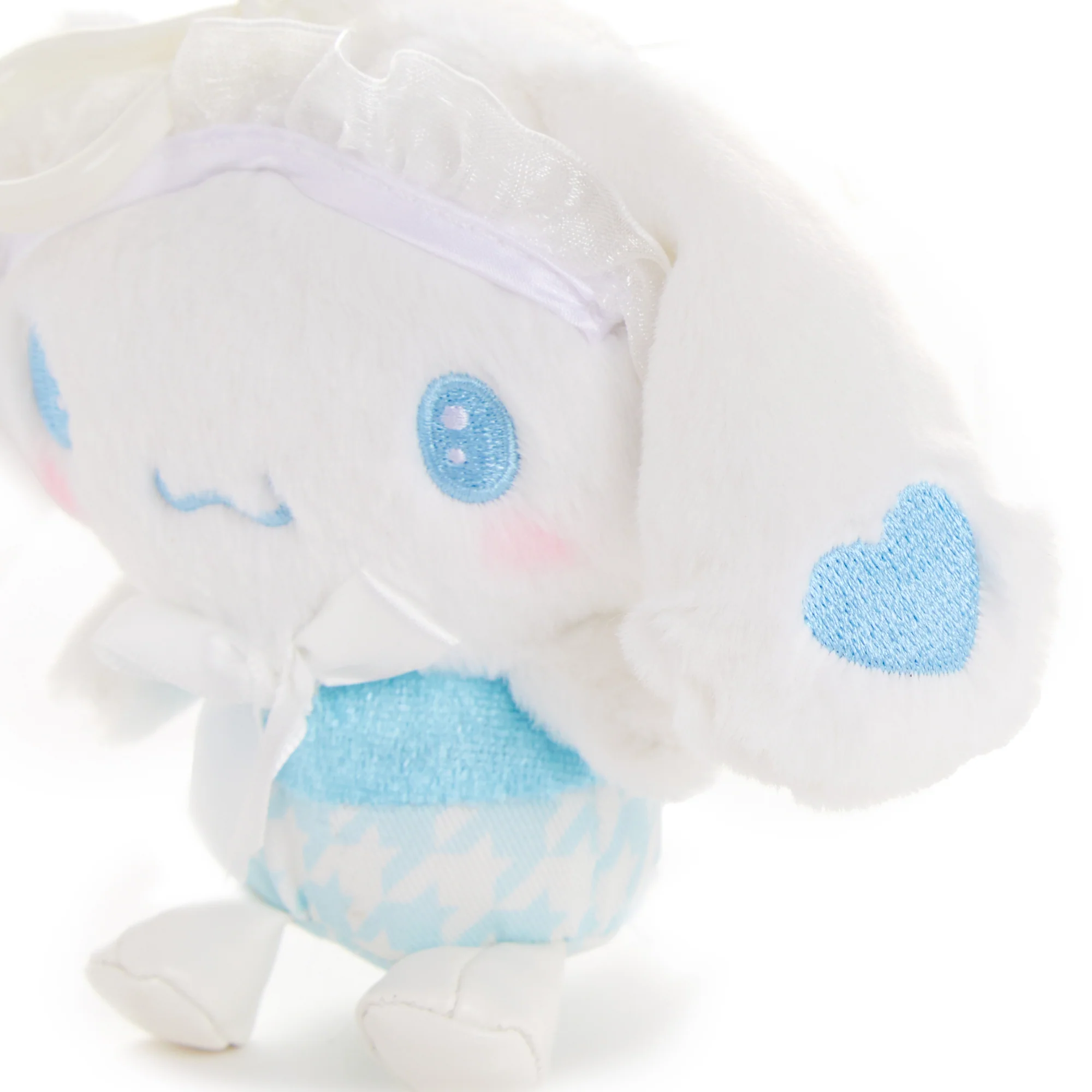 Cinnamoroll Plush Mascot Charm (Frills Series) - Image 2