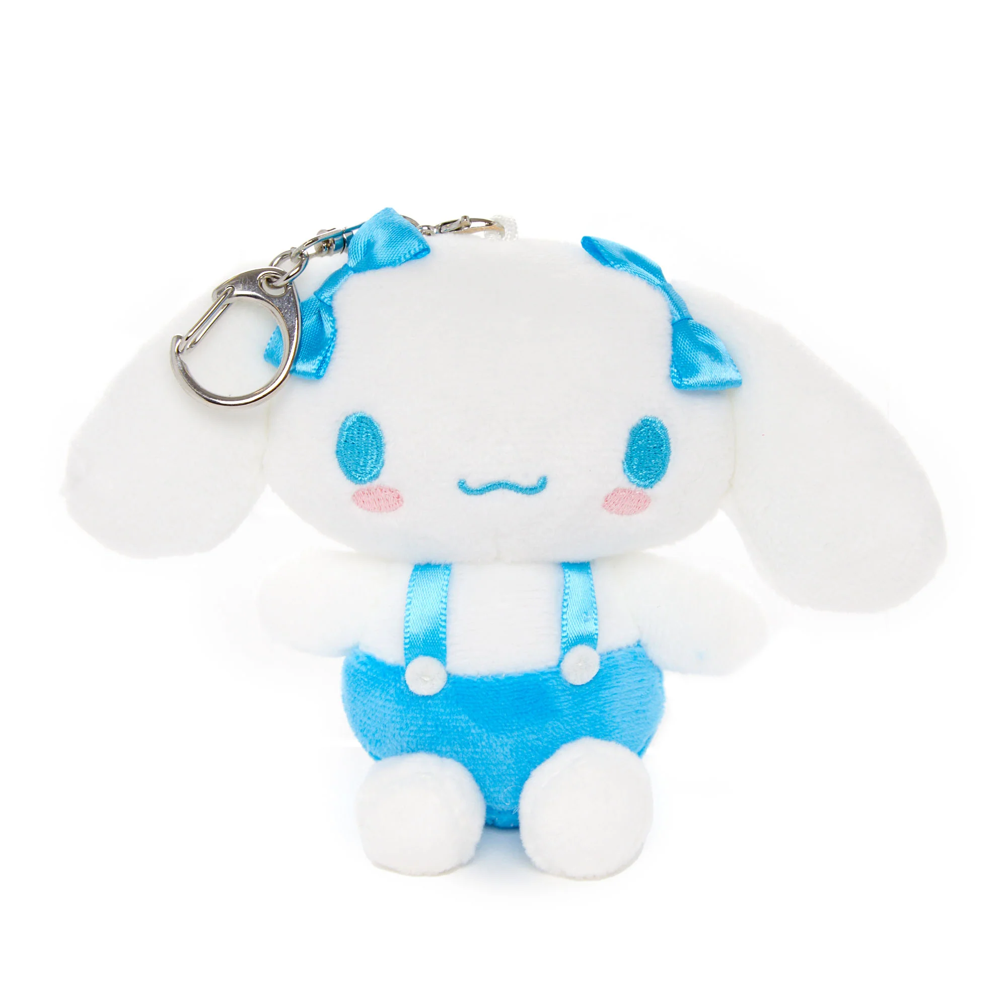 Cinnamoroll Plush Mascot Keychain (Blue Overalls) - Image 3