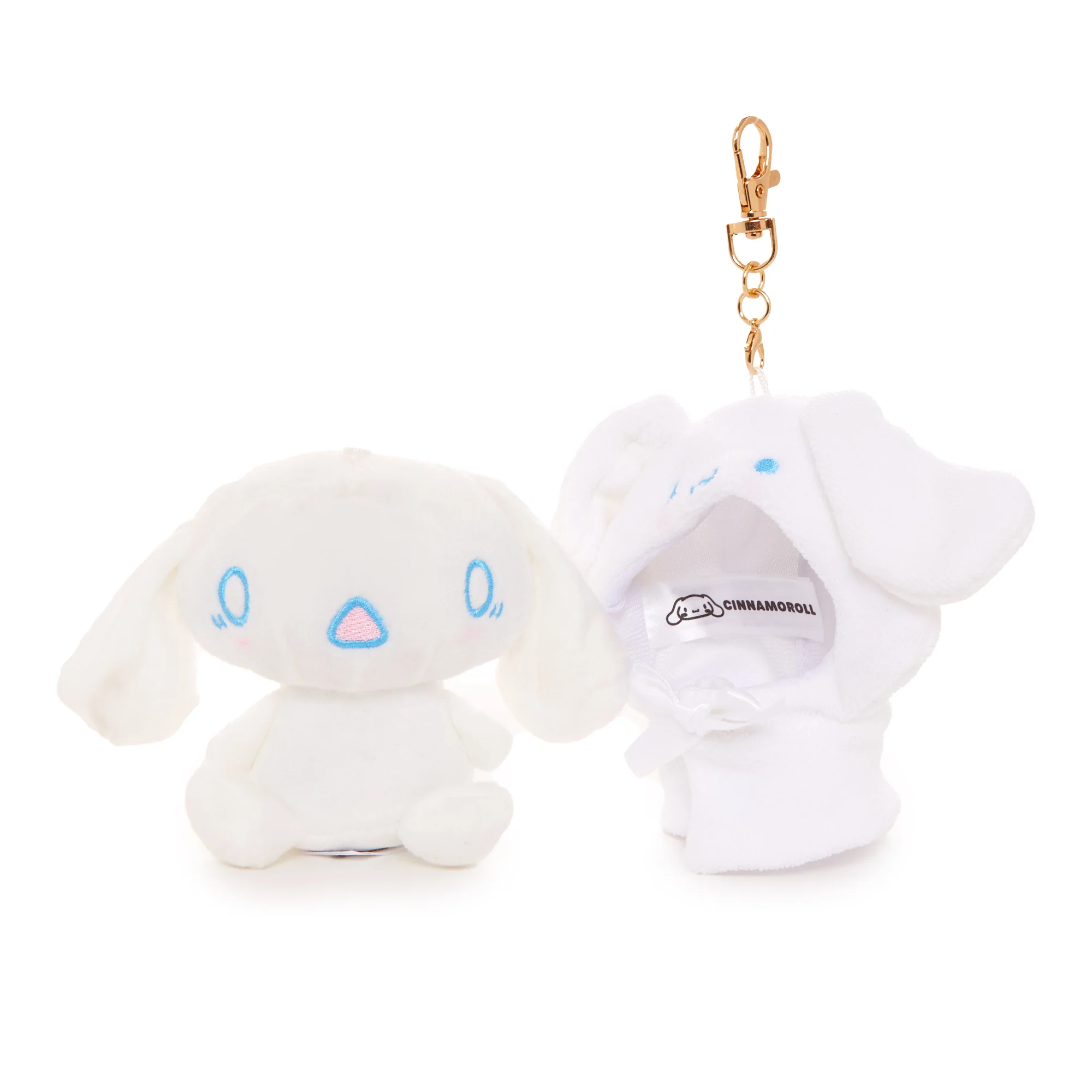 Cinnamoroll Plush Mascot Keychain (Frightened Series) - Image 2