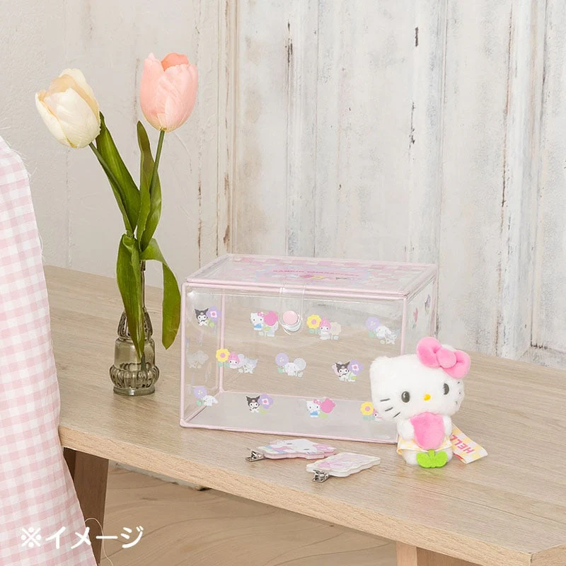 Cinnamoroll Plush Mascot Keychain (Pastel Check Series) - Image 4
