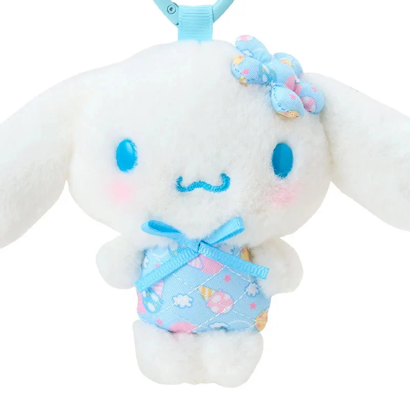 Cinnamoroll Plush Mascot Keychain (Retro Quilt Series) - Image 2
