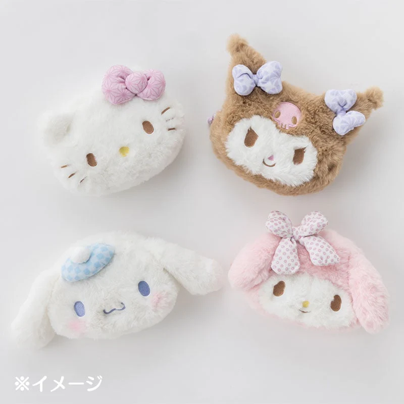 Cinnamoroll Plush Mini Face Pouch (Retro Pastel Series) - Image 6