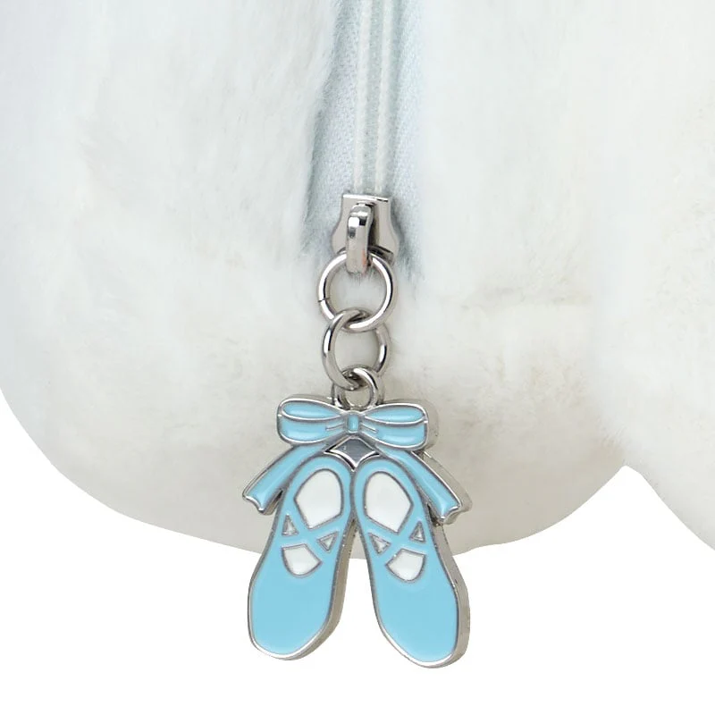 Cinnamoroll Plush Zipper Pouch (Ballet Kitten Series) - Image 3