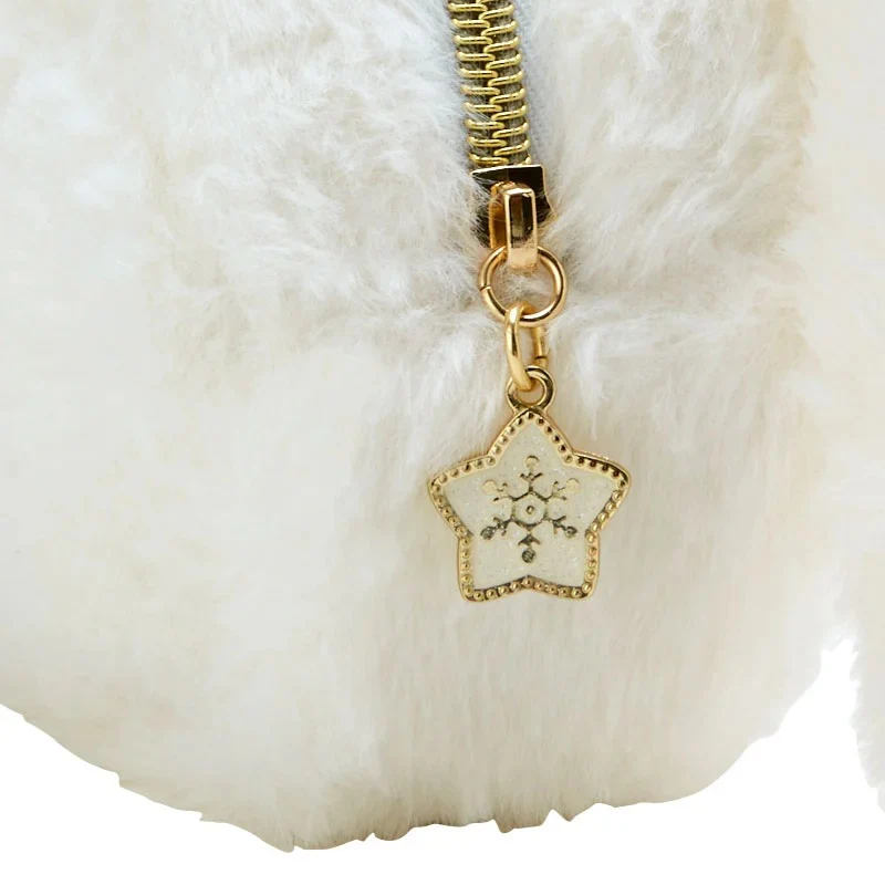 Cinnamoroll Plush Zipper Pouch (Winter Star Series) - Image 2