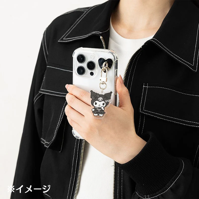 Cinnamoroll Smartphone Charm Set (Silver Houndstooth Series) - Image 5