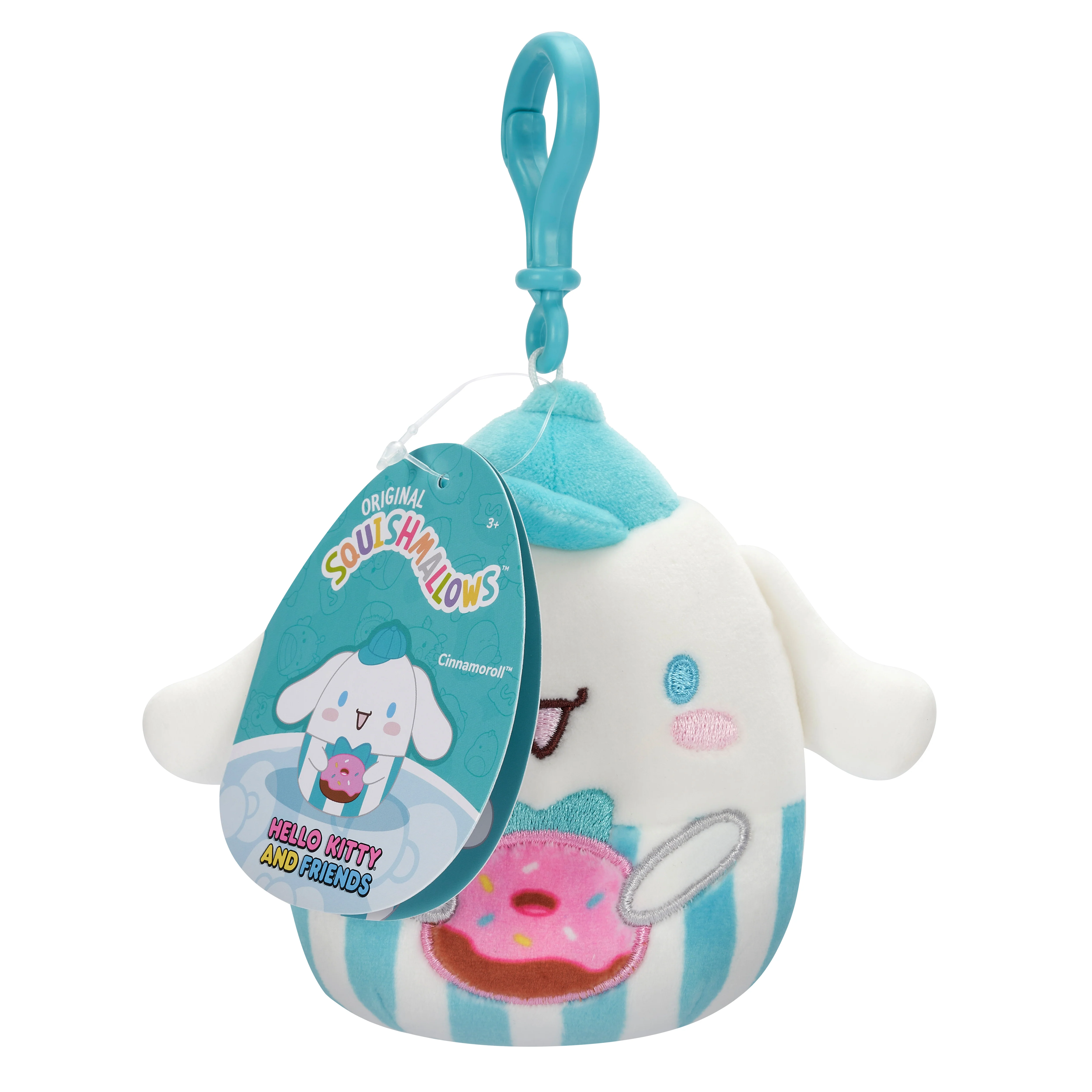 Cinnamoroll Squishmallow Plush Mascot Clip (Donut) - Image 2