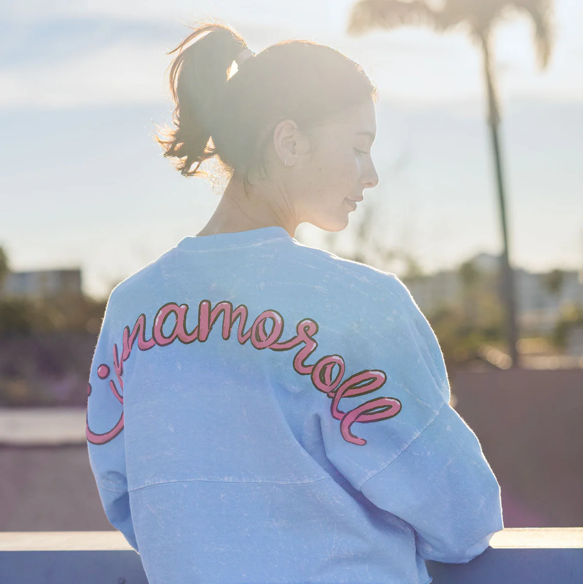 Cinnamoroll x JapanLA Ribbons Cropped Spirit Jersey - Image 7