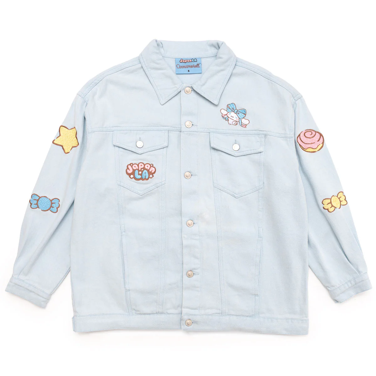 Cinnamoroll x JapanLA Ribbons Denim Jacket - Image 3