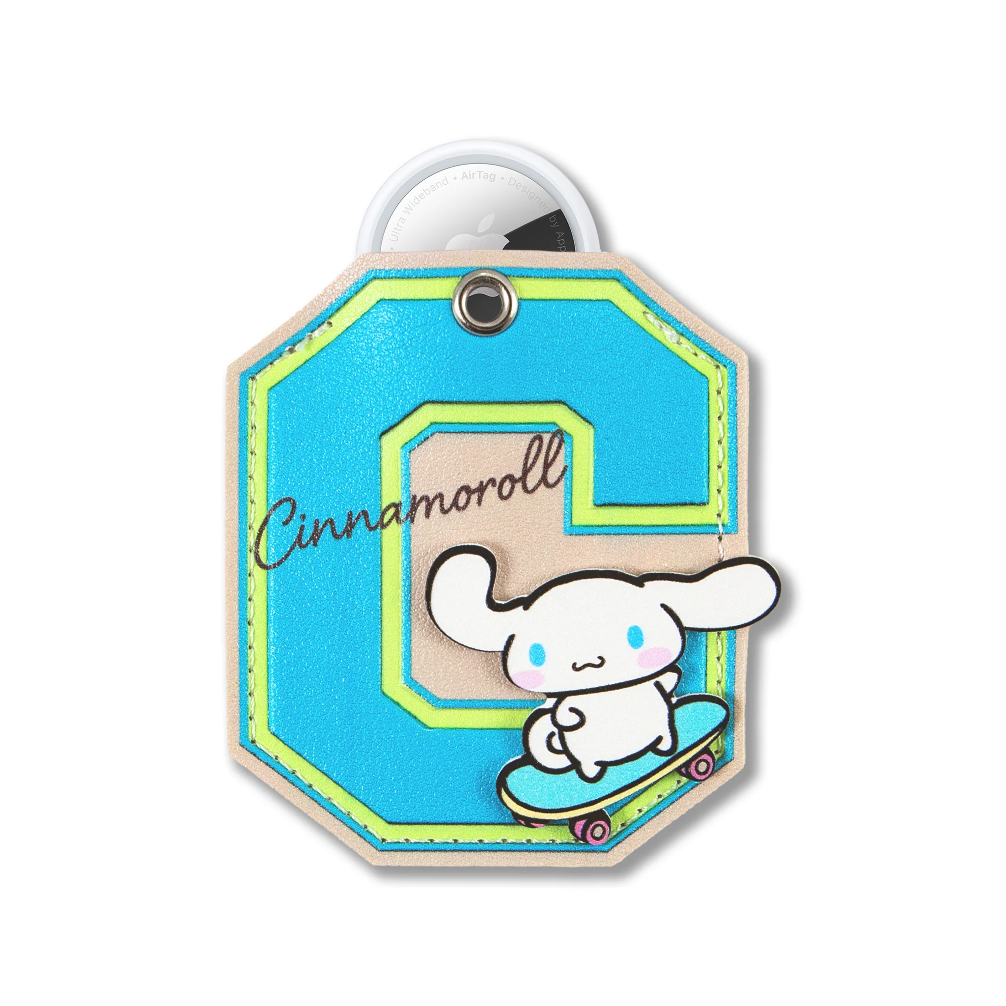 Cinnamoroll x Sonix College Letters AirTag Keychain - Image 4