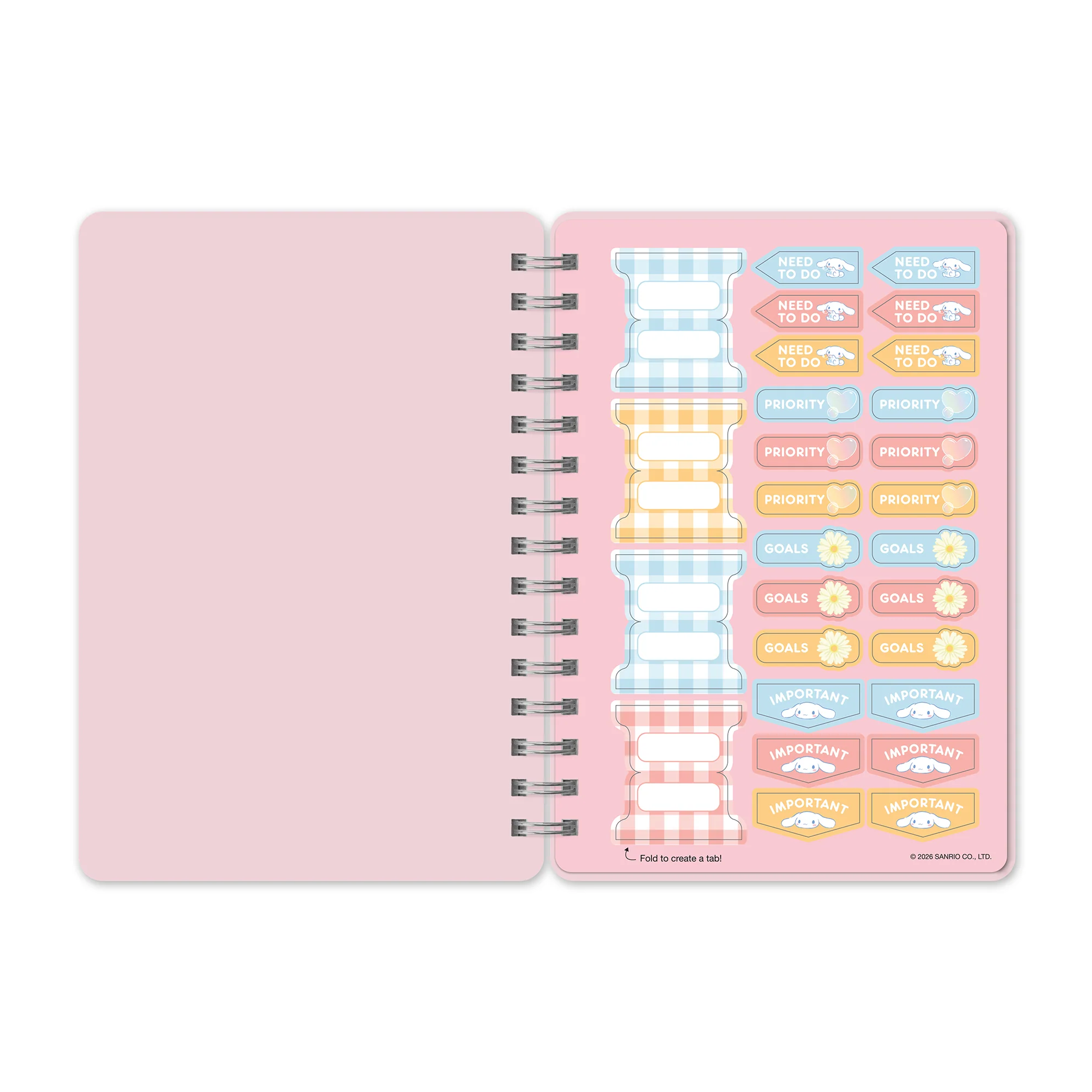 Cinnamoroll x Studio Oh! Sweet Daisies Agatha Notebook - Image 4