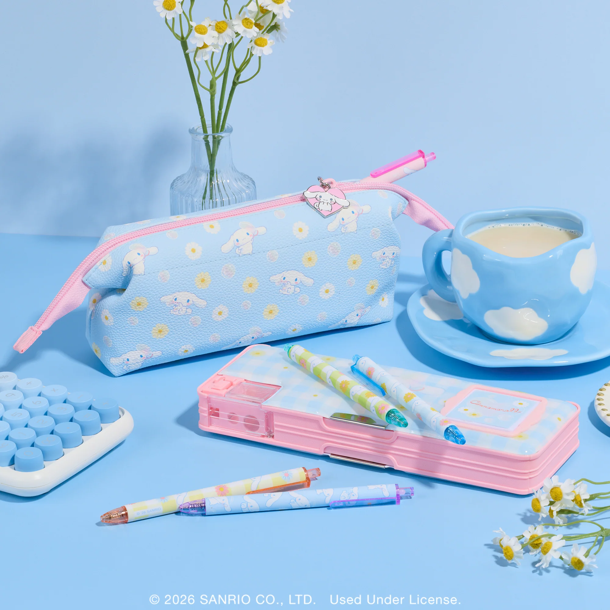 Cinnamoroll x Studio Oh! Sweet Daisies Mini Loaf Pencil Pouch - Image 2