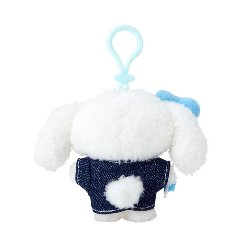 Cinnamorolll Keychain Mascot Clip (Denim Patch Series) - Image 3