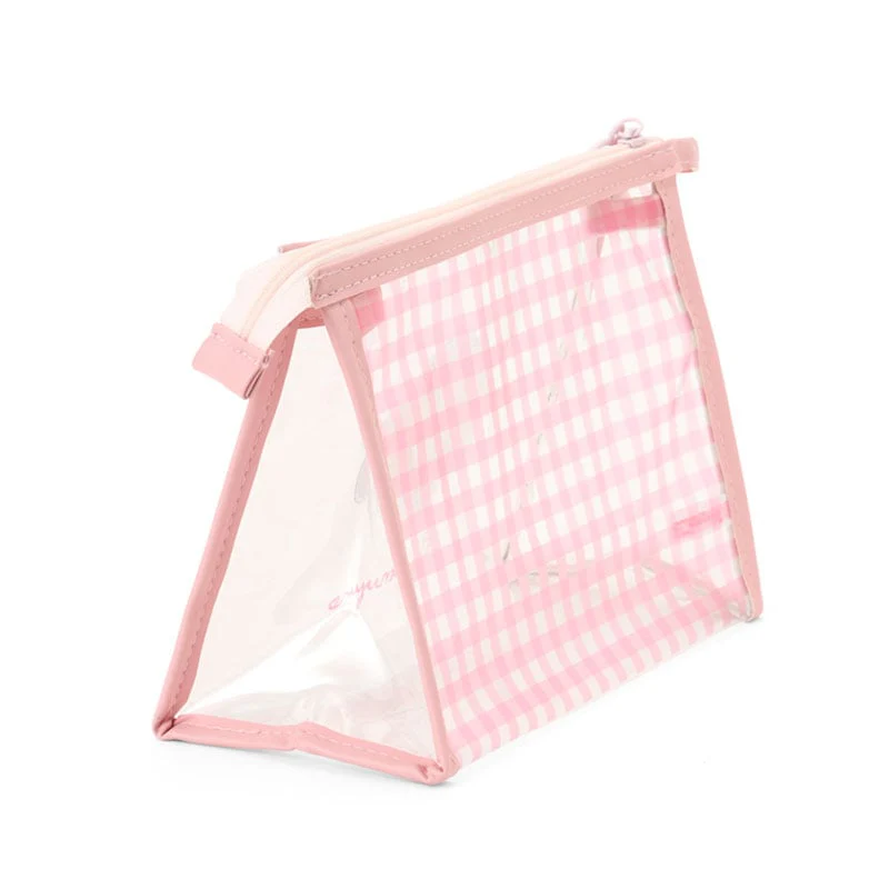 Cogimyun Clear Gingham Zipper Pouch - Image 2