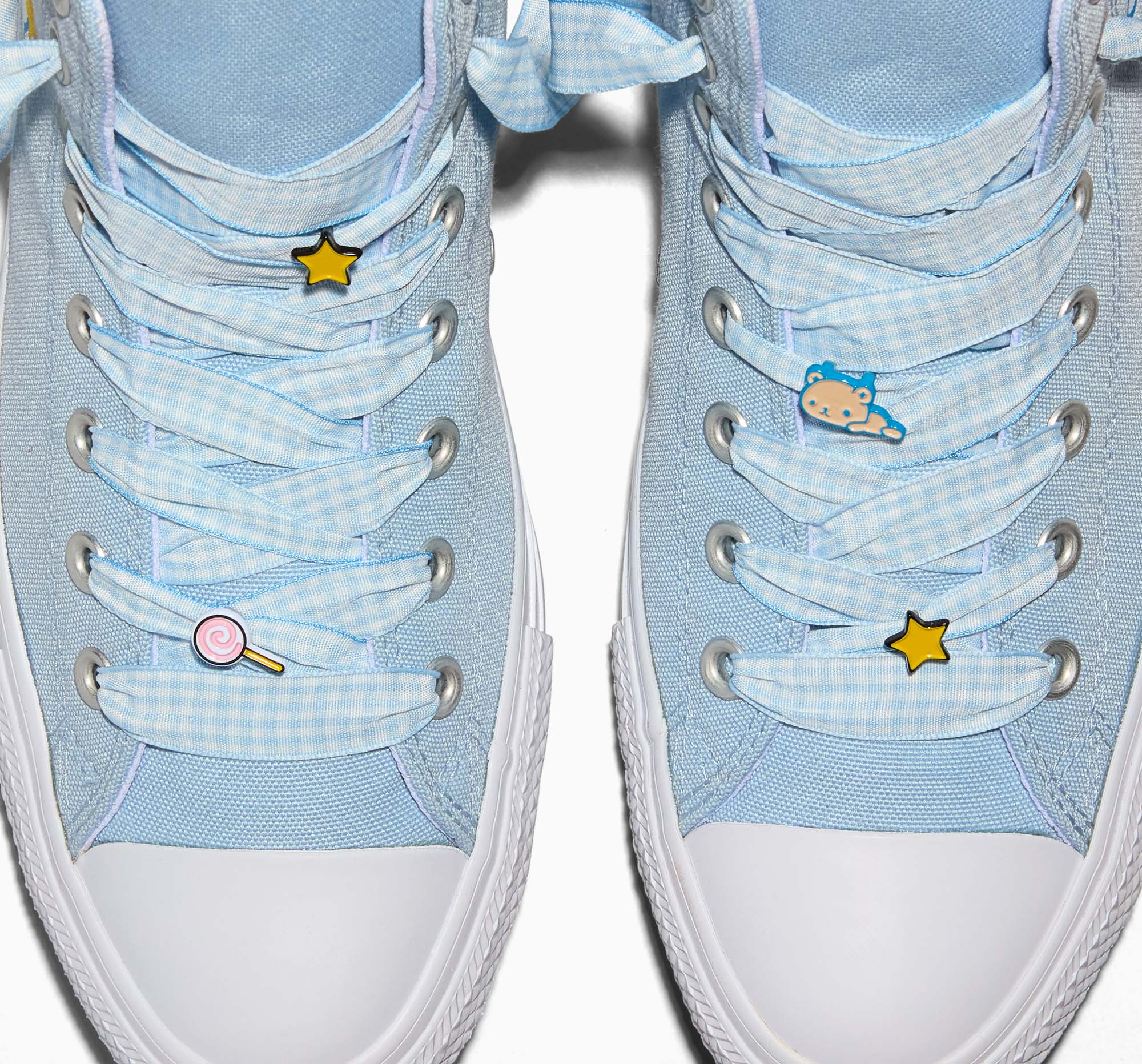 Converse x Cinnamoroll Chuck Taylor All Star Hi-Top Sneaker (Adult - Light Blue) - Image 11