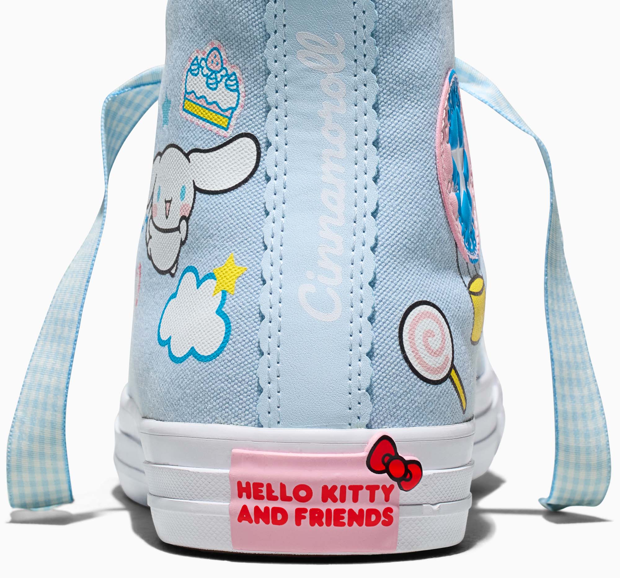 Converse x Cinnamoroll Chuck Taylor All Star Hi-Top Sneaker (Adult - Light Blue) - Image 7