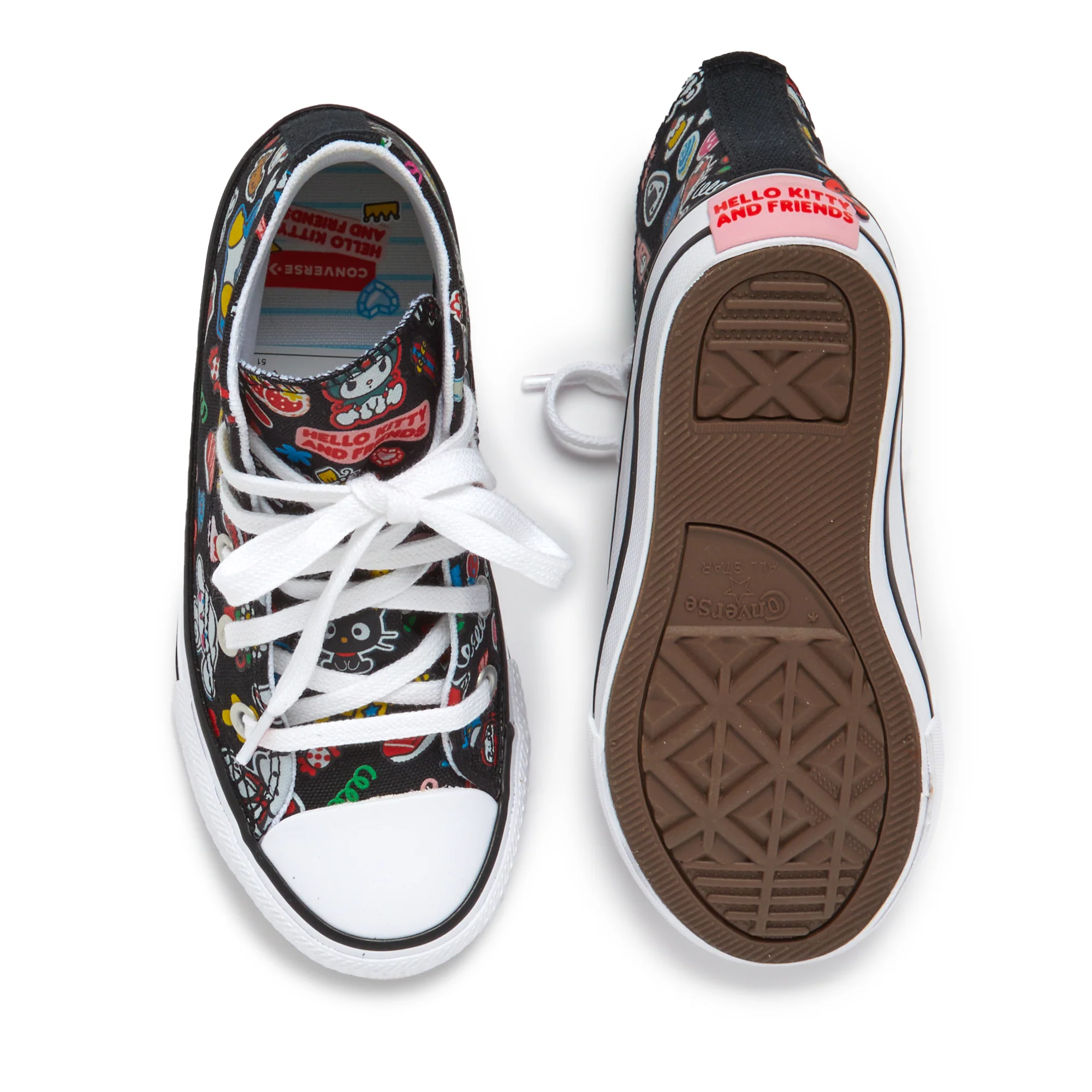 Converse x Hello Kitty and Friends Chuck Taylor All Star Hi-Top Sneaker (Adult - Black) - Image 10